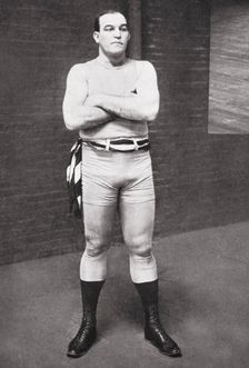 James J Jeffries, American boxer, 1910. Creator: Unknown
