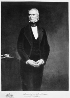 James K Polk, 11th President of the United States of America, (1901). Creator: Unknown