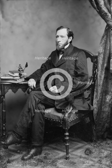 James Osborne Putnam, between 1855 and 1865. Creator: Unknown.