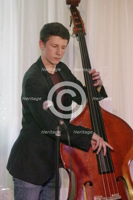 James Owston, Xhosa Cole Quartet, Watermill Jazz Club, Dorking, Surrey, 21 Jan 2020. Creator: Brian O'Connor.