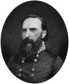 James Longstreet, Confederate general, 1862-1867.Artist: J Rogers