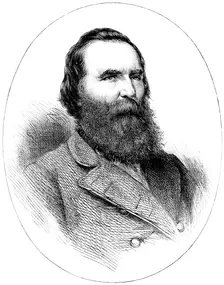 James Longstreet, Confederate General of the American Civil War, (c1880)