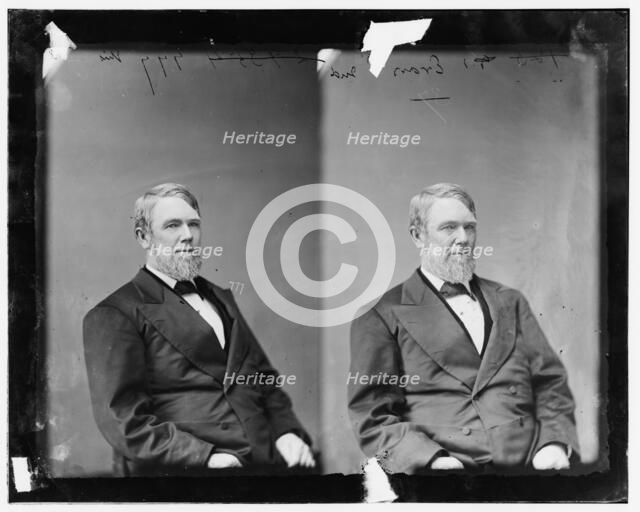 James La Fayette Evans of Indiana, 1865-1880. Creator: Unknown.