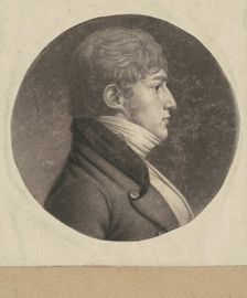 James Latimer Cuthbert, 1798-1803. Creator: Charles Balthazar Julien Févret de Saint-Mémin