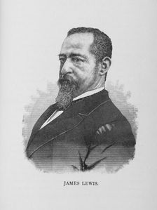 James Lewis, 1887. Creator: Unknown