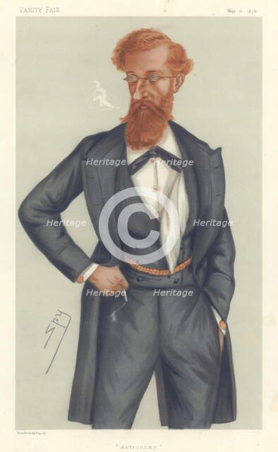 James Ludovic Lindsay, Earl Crawford and Balcarres, 1878. Artist: Spy