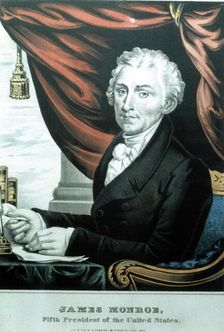 James Monroe (1758-1831), American politician, fifth president of the United States