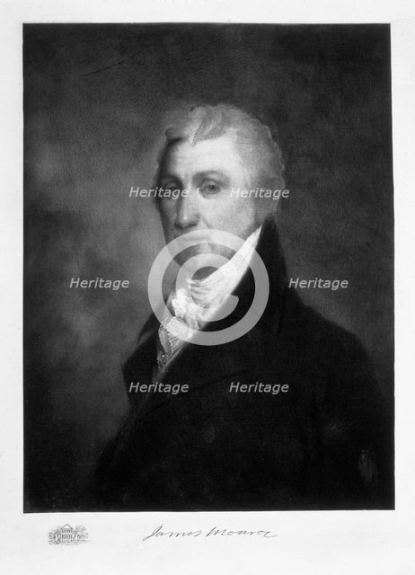 James Monroe, 5th President of the United States of America, (1901). Creator: Unknown.