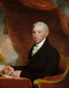 James Monroe, ca. 1820-22. Creator: Gilbert Stuart