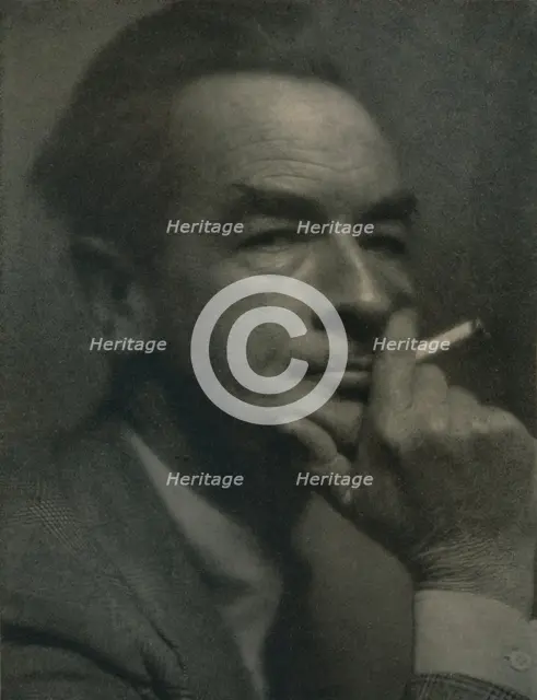 'James Montgomery Flagg, (1877-1960)', 1942. Creator: Pirie Macdonald.