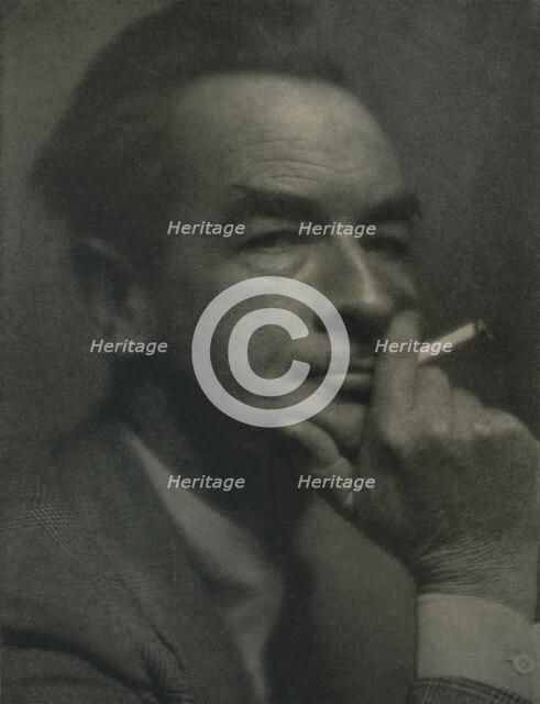 'James Montgomery Flagg, (1877-1960)', 1942. Creator: Pirie Macdonald.