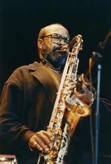 James Moody, 1990. Creator: Brian Foskett