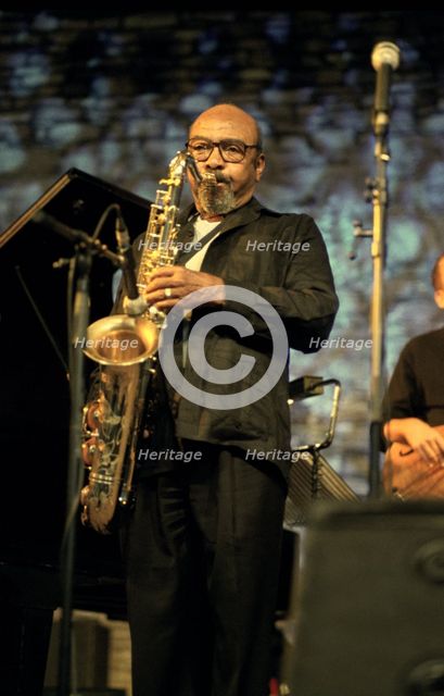 James Moody, Brecon Jazz Festival, Brecon, August 12, 2005.  Artist: Brian O'Connor.
