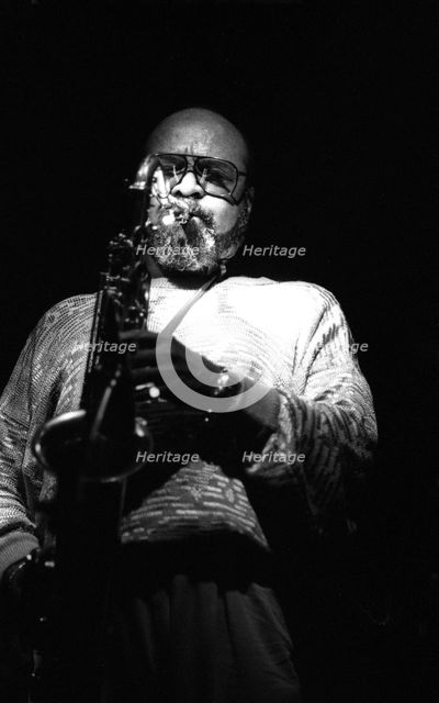James Moody, Ronnie Scott's Jazz Club, Soho, London, Apr 1987. Creator: Brian O'Connor.