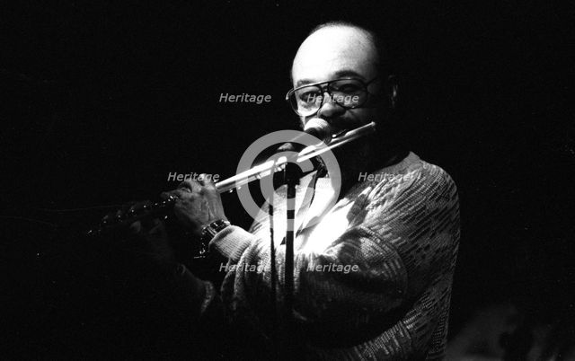 James Moody, Ronnie Scott's Jazz Club, Soho, London, Apr 1987. Creator: Brian O'Connor.