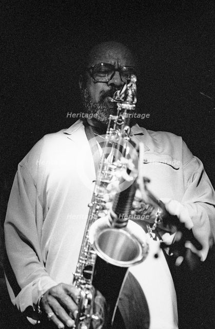 James Moody, Ronnie Scott's Jazz Club, Soho, London, April 1990. Creator: Brian O'Connor.