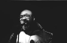 James Moody, Ronnie Scott's Jazz Club, Soho, London, Apr 1987. Creator: Brian O'Connor