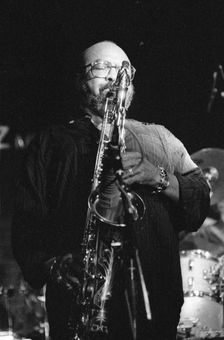 James Moody, Ronnie Scott's Jazz Club, Soho, London, July 1989. Creator: Brian O'Connor