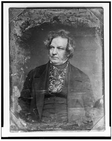 James Moore Wayne, half-length portrait, facing slightly left, between 1844 and 1860. Creator: Mathew Brady