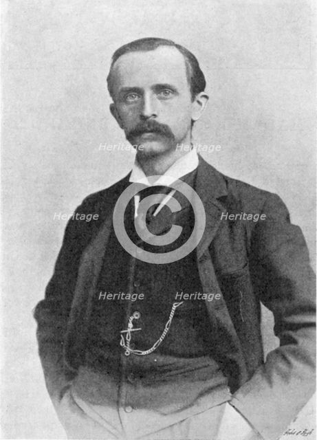 James Matthew Barrie (1860-1937), Scottish playwright and novelist, c1895. Artist: Unknown