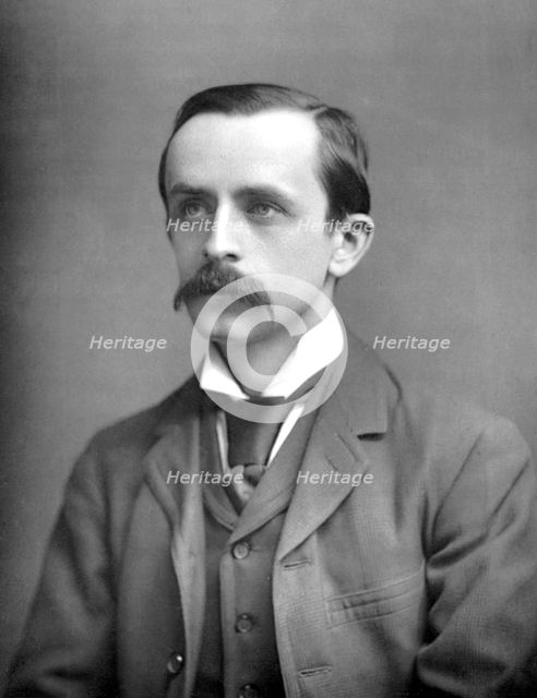 James Matthew Barrie (1860-1937), Scottish playwright and novelist, c1890. Artist: Unknown