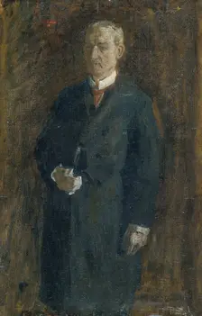 James MacAlister (Sketch), ca. 1895. Creator: Thomas Eakins