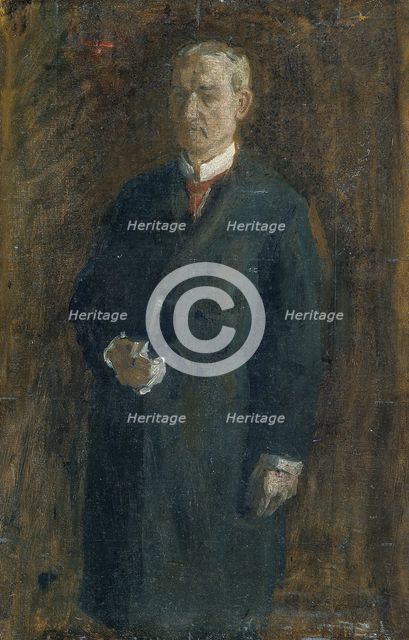 James MacAlister (Sketch), ca. 1895. Creator: Thomas Eakins.