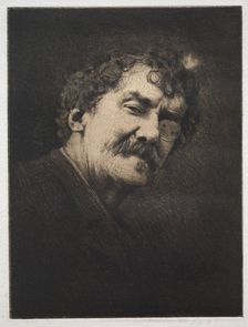 James MacNeill Whistler. Creator: Mortimer Menpes (British, 1860-1938)
