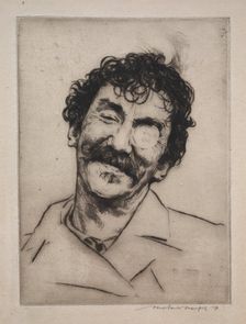 James MacNeill Whistler. Creator: Mortimer Menpes (British, 1860-1938)