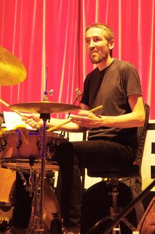 James Maddren, Battle Jazz Festival, Battle, East Sussex, July 2023. Creator: Brian O'Connor