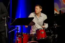 James Maddren, Ropetackle Arts Centre, Shoreham, West Sussex, Jan 2016. Artist: Brian O'Connor