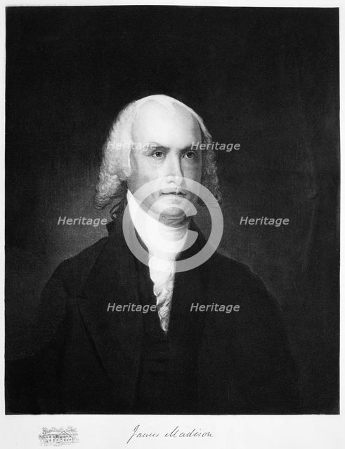 James Madison, 4th President of the the United States of America, (1901). Creator: Unknown.