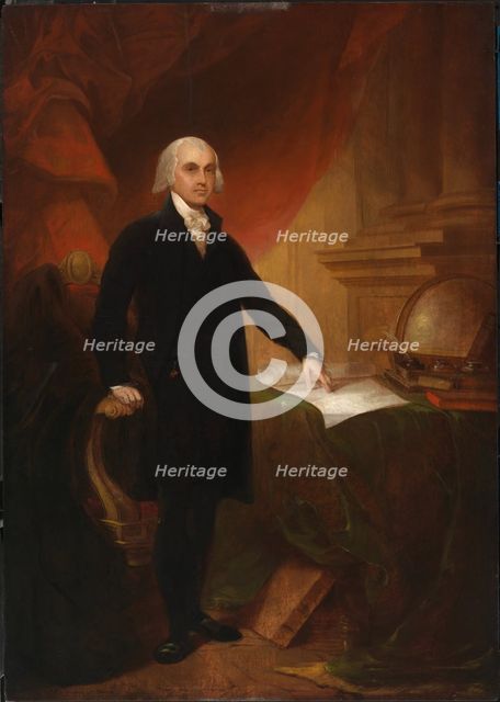 James Madison, 1809. Creator: Thomas Sully.