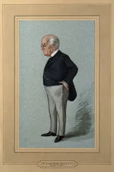 James Manby Gully, 1876. Creator: Sir Leslie Matthew Ward