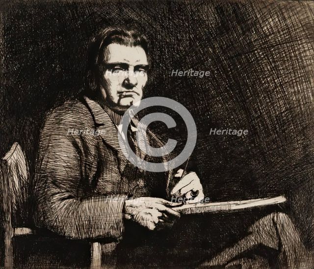 James McBey Lld, 1925-1949. Creator: Ernest Stephen Lumsden.