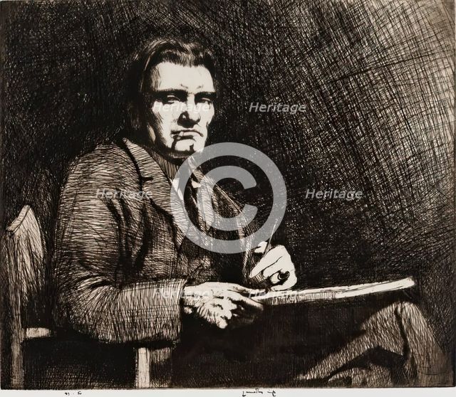 James McBey Lld, 1929. Creator: Ernest Stephen Lumsden.