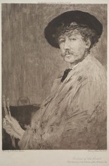 James McNeill Whistler, 1897. Creator: William Brassey Hole (British, 1846-1917)