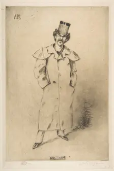 James McNeill Whistler, 19th century. Creator: Carlo Pellegrini