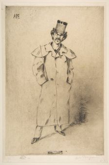 James McNeill Whistler, 19th century. Creator: Carlo Pellegrini