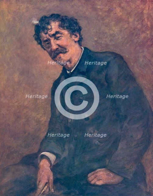 'James McNeill Whistler', c1885, (1904). Artist: Mortimer L Menpes.