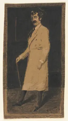 James McNeill Whistler. Creator: Walter Greaves (British, 1841-1930)