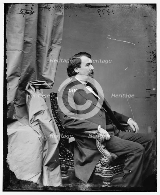 James Michael Cavanaugh of Minnesota, between 1860 and 1875. Creator: Unknown.