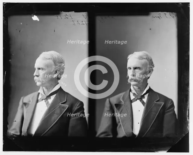 James Noble Tyner of Indiana, 1865-1880. Creator: Unknown.