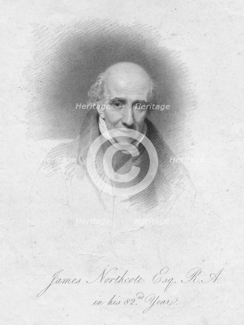 'James Northcote Esq. R.A. in his 82nd Year', c1828. Creator: Thomas Wright.