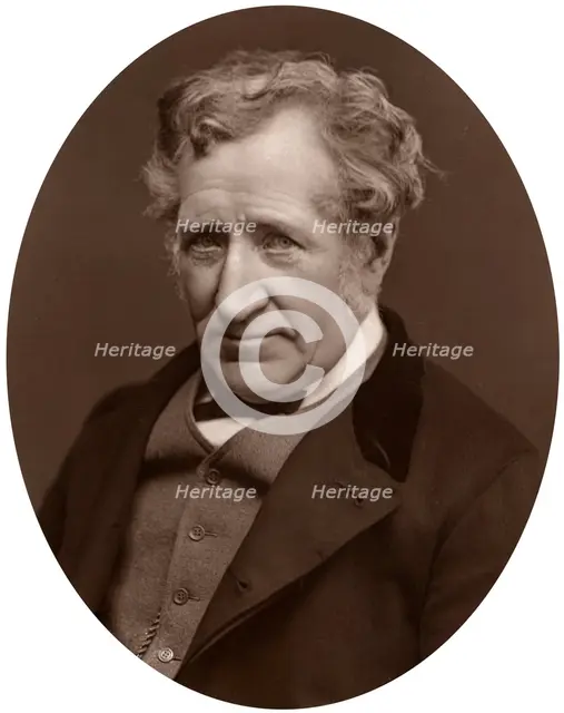 James Nasmyth, Scottish engineer and astronomer, 1877.Artist: Lock & Whitfield