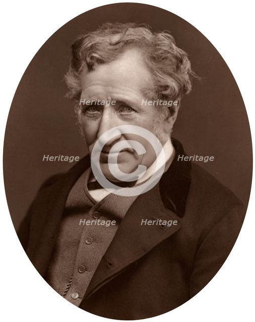 James Nasmyth, Scottish engineer and astronomer, 1877.Artist: Lock & Whitfield