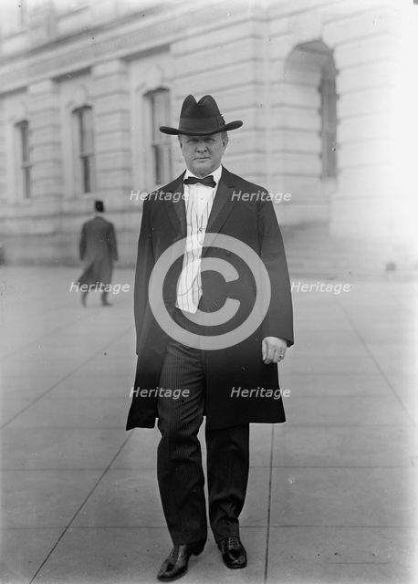 James Sanford Davenport, Rep. from Oklahoma, 1913. Creator: Harris & Ewing.