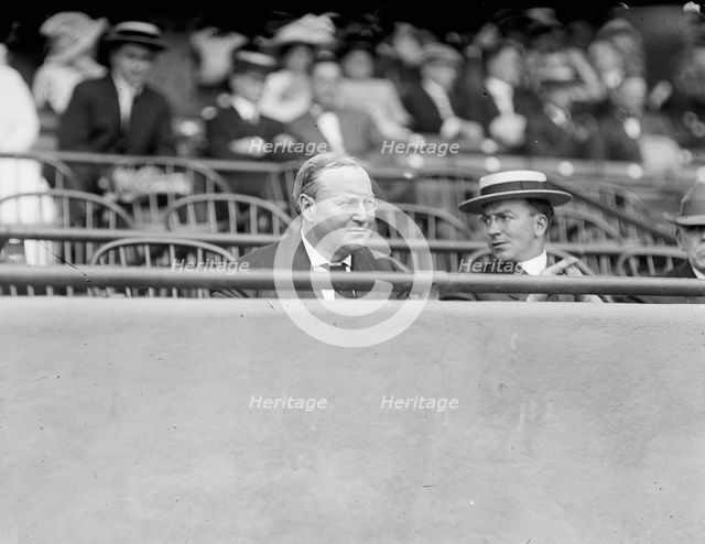 James Schoolcraft Sherman, US Vice President, 1911. Creator: Harris & Ewing.