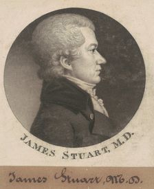 James Stuart, 1802. Creator: Charles Balthazar Julien Févret de Saint-Mémin