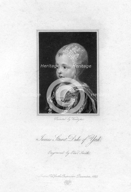 James Stuart, Duke of York, (1822).Artist: Edward Smith